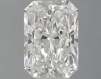 Luxurious 0.61 CT Radiant Shape E Color SI1 Clarity Lab grown Diamond For Soft Turns