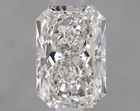 Stylish G Color VS2 Clarity 1.04 CT Radiant Shape Moissanite Diamond For Propose Ring