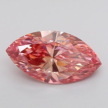 Timeless Of 1.08 CT Marquise Shape Fancy Intense Brown Pink Color VS2 Clarity Lab Grown Diamond For Far Echo