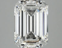 Beauty Of Of 3.10 CT Emerald Shape D Color VS1 Clarity Moissanite Diamond For Still Love