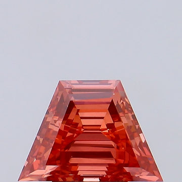Timeless 2.08 CT Antique Shape Fancy Vivid Reddish Pink Color VS1 Clarity Moissanite Diamond For Propose Ring