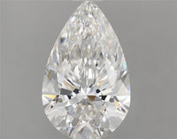 Experience Luxury 1.64 CT Pear Shape E Color VS1 Clarity Lab grown Diamond For Birthday Ring