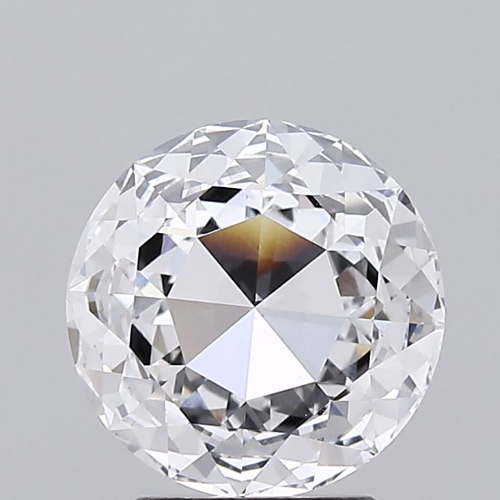 Vintage 1.78 CT Rose Cut Shape D Color VVS1 Clarity Moissanite Diamond For Anniversary Ring