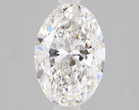 Luxury VS2 Clarity 1.02 CT Oval Shape G Color Moissanite Diamond For Cocktail Ring