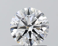 Custom Luxury 0.94 CT Round Shape D Color VS1 Clarity Lab grown Diamond For Wedding Ring