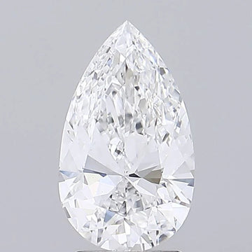 Beautiful 2.01 CT Pear Shape D Color VVS2 Clarity Moissanite Diamond For Open Skies