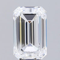 High Quality 7.01 CT Emerald Shape D Color VS1 Clarity Moissanite Diamond For Anniversary Ring