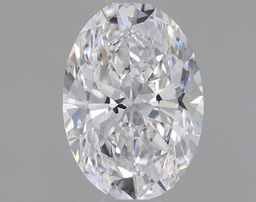 Excellent 0.64 CT Oval Shape D Color VS1 Clarity Lab Grown Diamond For Her