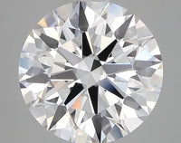 Bold Beauty 5.14 CT Round Shape D Color VS1 Clarity Moissanite Diamond For Party Ring
