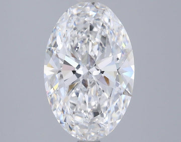 Stylish 3.04 CT Oval Shape D Color VS1 Clarity Lab Grown Diamond Gift For Her