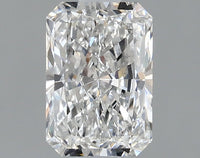 Bright 1.06 CT Radiant Shape E Color SI1 Clarity Lab grown Diamond For Soft Turns