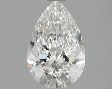 Minimalist 1.54 CT Pear Shape F Color VS2 Clarity Moissanite Diamond For Gold Light