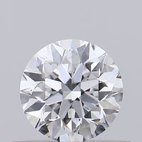 Bright 0.45 CT Round Shape D Color SI1 Clarity Lab Grown Diamond For the Nowhere Else