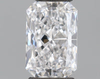 Minimalist 0.34 CT Radiant Shape D Color VVS2 Clarity Lab Grown Diamond For Bare Light