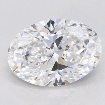 Ultimate 2.05 CT Oval Shape D Color VVS1 Clarity Lab grown Diamond For Calm Eyes