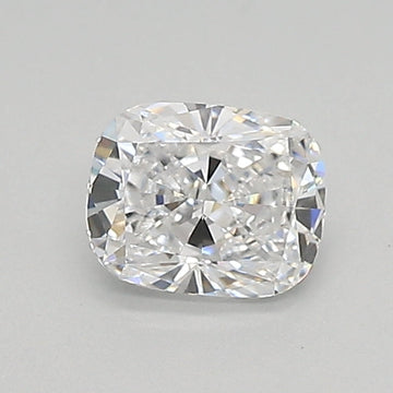 Minimalist 0.55 CT Cushion Shape F Color VS1 Clarity Lab Grown Diamond For Bare Light