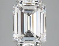 Elegant Of 4.04 CT Emerald Shape D Color VS1 Clarity Lab Grown Diamond For Special Occasion