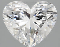 Minimalist Of 2.05 CT Heart Shape D Color VS1 Clarity Lab Grown Diamond For First Rain