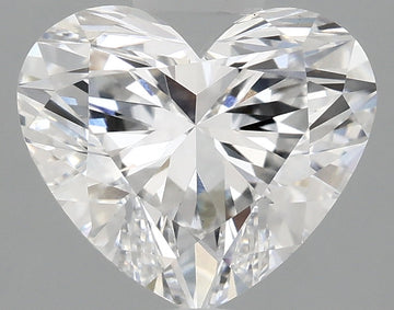 Minimalist Of 2.05 CT Heart Shape D Color VS1 Clarity Lab Grown Diamond For First Rain