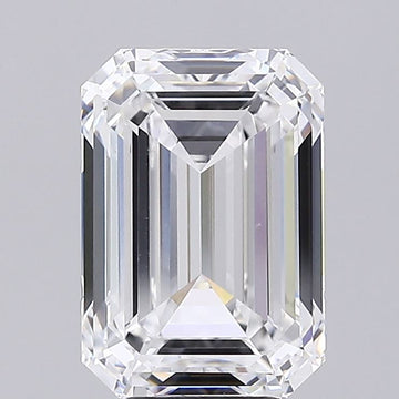 Experience Luxury 7.06 CT Emerald Shape D Color VS1 Clarity Lab grown Diamond For Wedding Ring