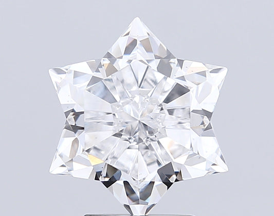 Luxury 3.03 CT Rose Cut Shape D Color VS1 Clarity Moissanite Diamond For Special One Ring