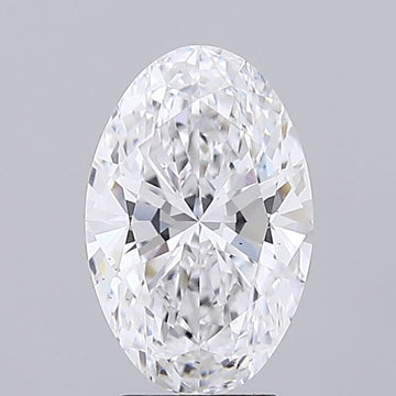 Unique 3.05 CT Oval Shape D Color VS1 Clarity Lab Grown Diamond For Wedding Ceremony Ring