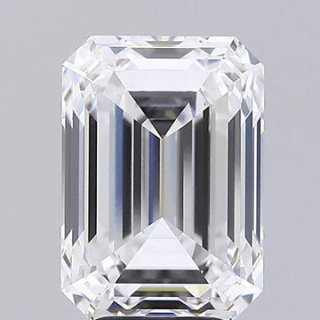 Bold Beauty 5.37 CT Emerald Shape D Color VVS2 Clarity Moissanite Diamond For Party Ring