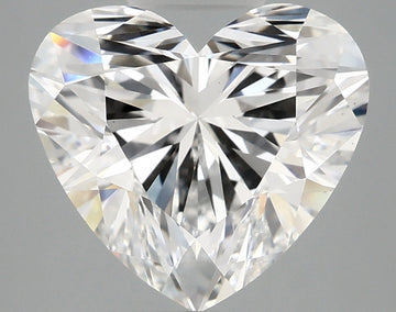 Beautiful Of 4.05 CT Heart Shape D Color VS1 Clarity Lab Grown Diamond For Birthday Ring