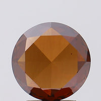 Ultimate 2.11 CT Rose Cut Shape Fancy Brown Color VS2 Clarity Lab grown Diamond For Birthday Ring