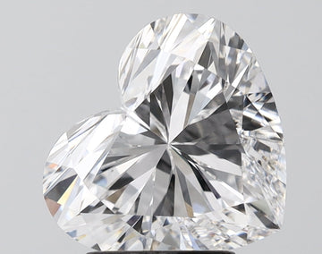 Beautiful Of 3.21 CT Heart Shape D Color VS1 Clarity Lab Grown Diamond For Quite Days