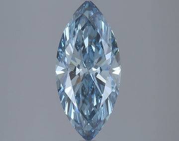 Ultimate Of 2.40 CT Marquise Shape Fancy Vivid Blue Color VS2 Clarity Lab Grown Diamond For Her Voice