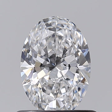 Minimalist 0.65 CT Oval Shape D Color VS1 Clarity Lab Grown Diamond For wedding Ceremony