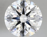 Sparkling 4.16 CT Round Shape D Color VS1 Clarity Moissanite Diamond For Wedding Ring