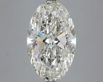 High Quality 5.11 CT Oval Shape H Color SI1 Clarity Lab grown Diamond For Propose Ring