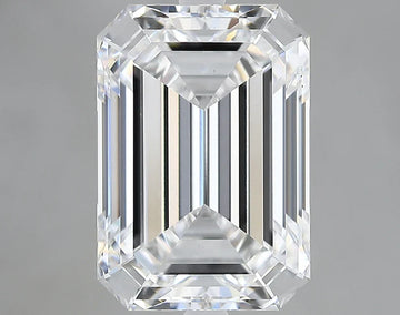 Perfect 5.34 CT Emerald Shape D Color VS1 Clarity Moissanite Diamond For Sweet Air
