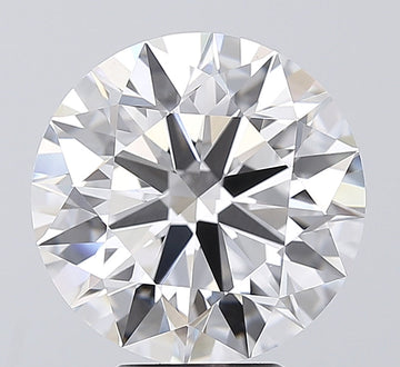 Bold Beauty 5.40 CT Round Shape E Color VVS2 Clarity Lab grown Diamond For Propose Ring