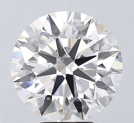 Bold Beauty 5.40 CT Round Shape E Color VVS2 Clarity Lab grown Diamond For Propose Ring