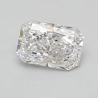 Vintage 0.76 CT Radiant Shape D Color SI1 Clarity Lab grown Diamond For Bare Light