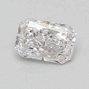 Vintage 0.76 CT Radiant Shape D Color SI1 Clarity Lab grown Diamond For Bare Light