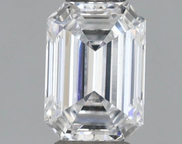 Luxury Of 0.37 CT Emerald Shape D Color VS1 Clarity Moissanite Diamond For One Wish