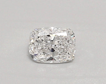 Luxurious Cushion Cut 0.33 CT D Color Lab grown Diamond VS1 Clarity For her Ring
