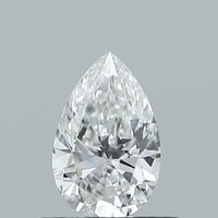Perfect 0.40 CT Pear Shape E Color VS1 Clarity Moissanite Diamond For The Wait