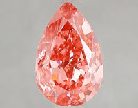 Perfect 1.50 CT Pear Shape Fancy Vivid Pink Color VS1 Clarity Moissanite Diamond For Slow Fade