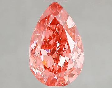 Perfect 1.50 CT Pear Shape Fancy Vivid Pink Color VS1 Clarity Moissanite Diamond For Slow Fade