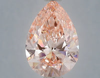 Perfect 1.53 CT Pear Shape Fancy Vivid Pink Color VS1 Clarity Moissanite Diamond For Quiet Days