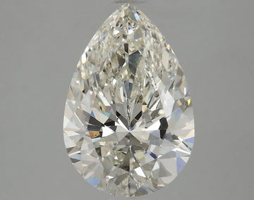 Perfect 3.64 CT Pear Shape H Color VS1 Clarity Moissanite Diamond For Engagement Ring