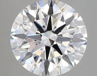 Brilliant 4.17 CT Round Shape D Color VVS2 Clarity Moissanite Diamond For Anniversary Ring