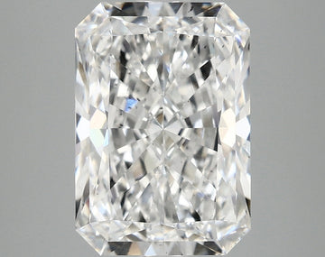 Timeless 4.06 CT Radiant Shape E Color SI1 Clarity Lab grown Diamond For Sweet Wait