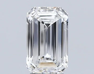 Elegant 3.00 CT Emerald Shape E Color SI1 Clarity Moissanite Diamond For Gift Ring