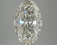 Shiny 6.03 CT Oval Shape H Color SI2 Clarity Moissanite Diamond For Wedding Ring